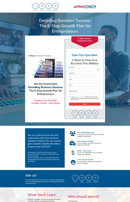 Example website built with AutomateOS 2