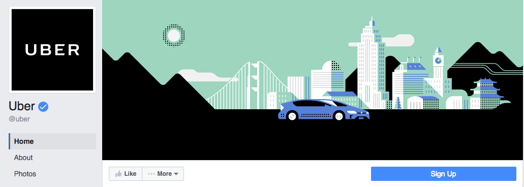 uber facebook cover photo