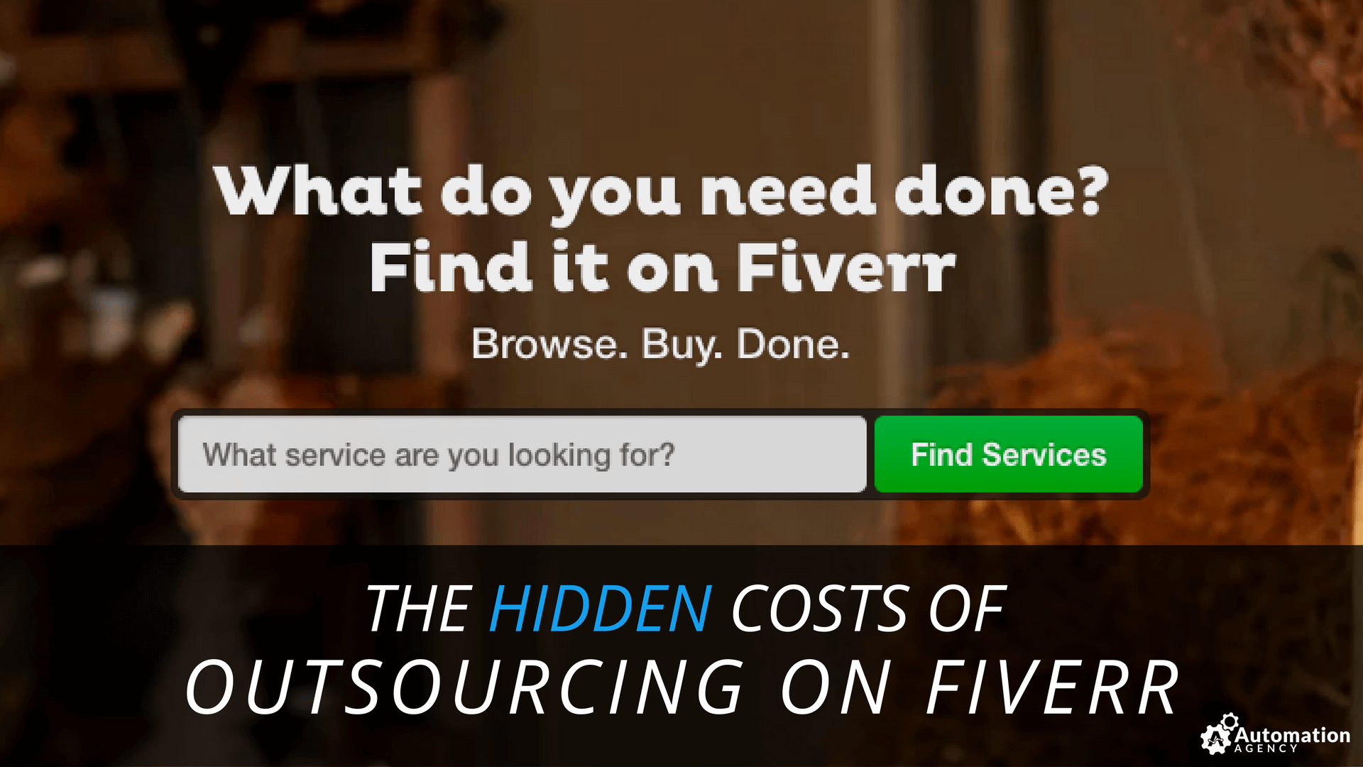 outsourcing to fiverr