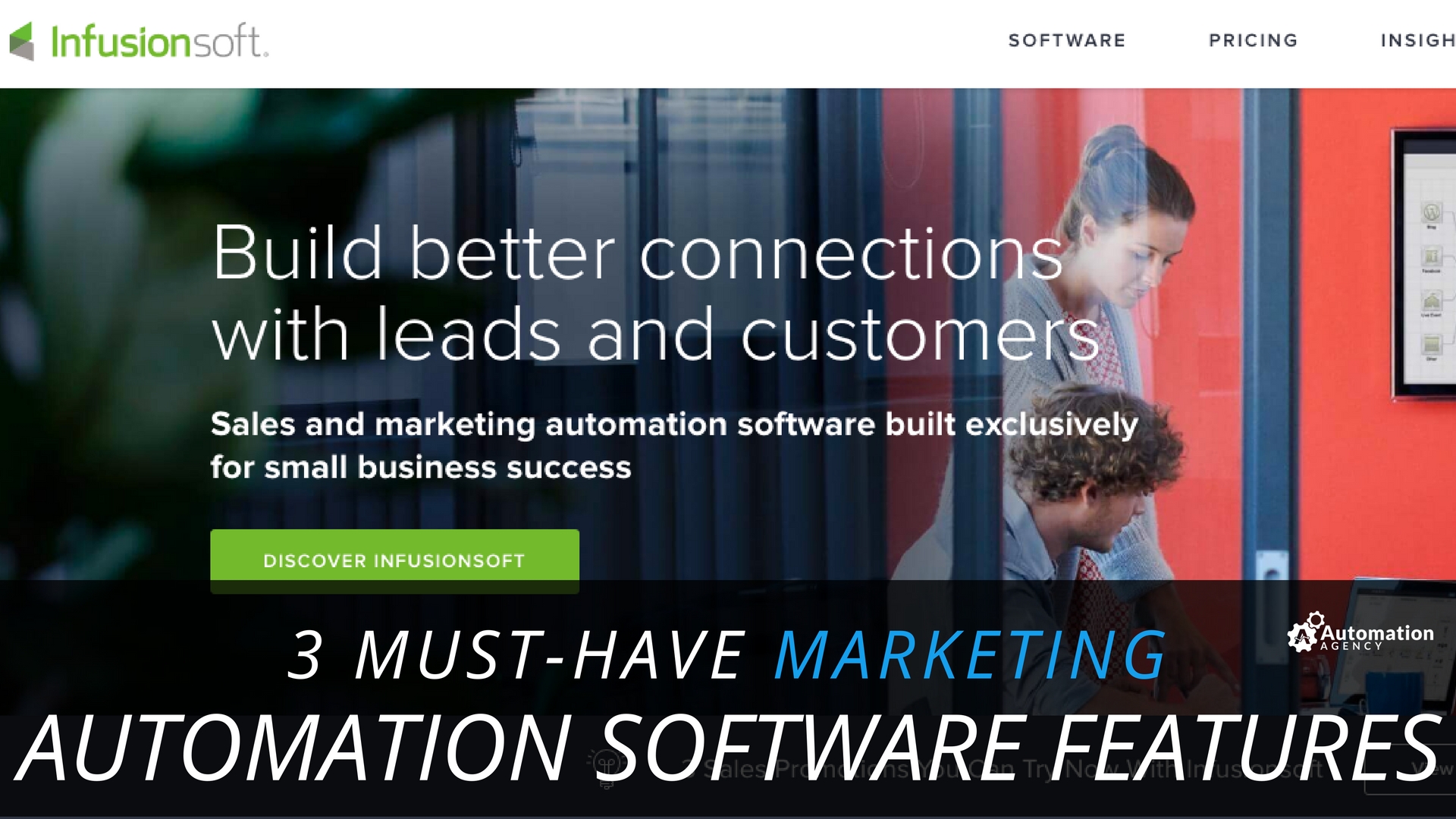 marketing automation software features