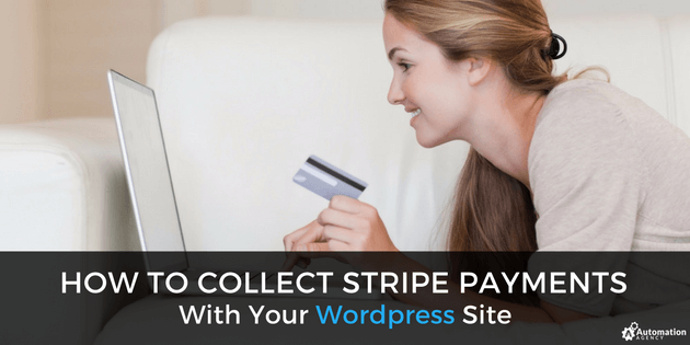 how to collect stripe payments wordpress site