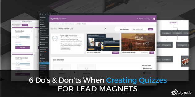 6 Dos & Don'ts When Creating Quizzes for Lead Magnets